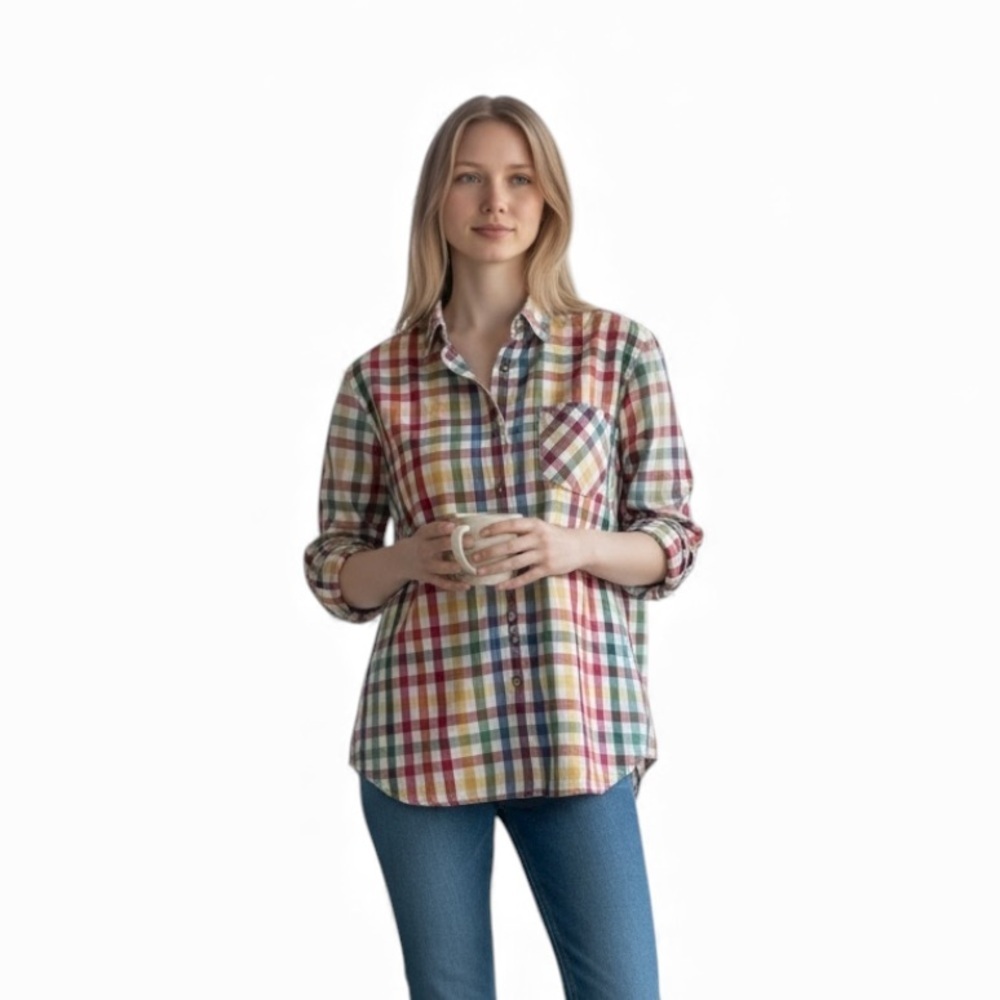 Liz Claiborne (LizSport) – Vintage 90s shirt Medium - Picture 1 of 8